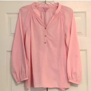 Lily Pulitzer 100% Cotton Elsa Top - Size 12
